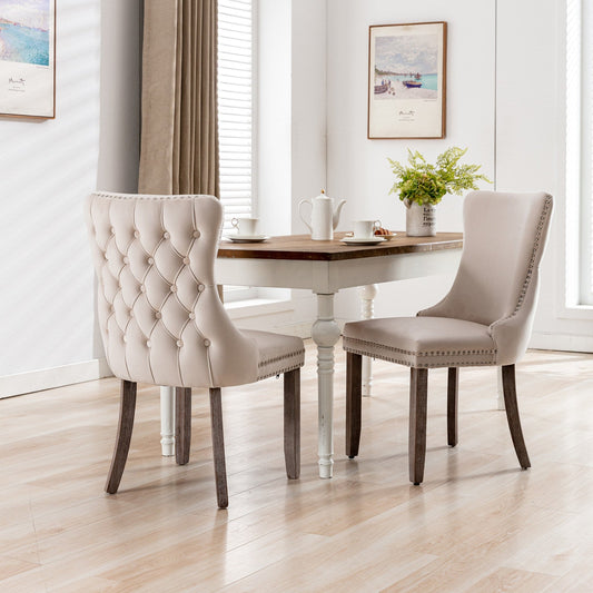 Townsgate Tufted Dining Chair Set - Divine Heart L.A.