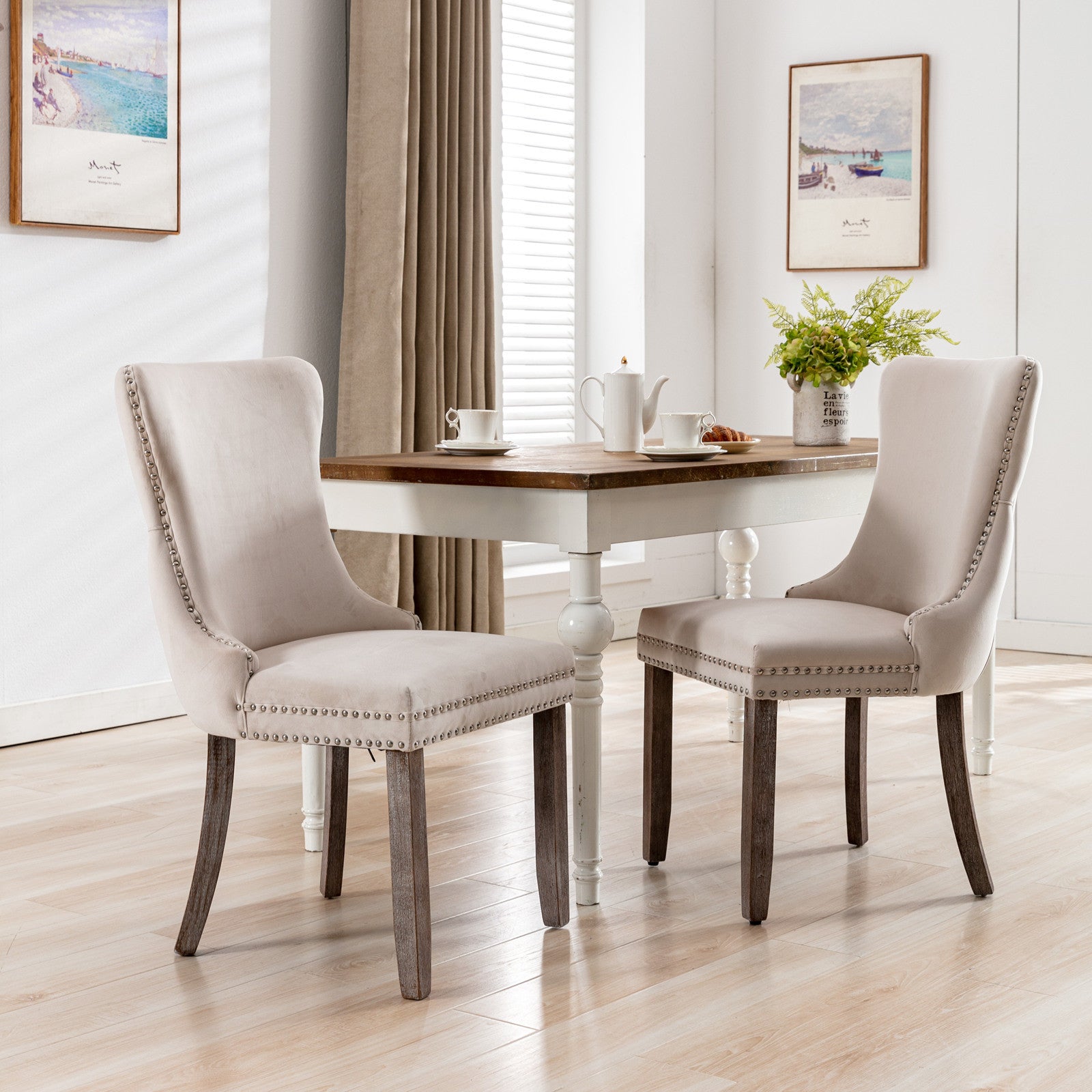 Townsgate Tufted Dining Chair Set - Divine Heart L.A.