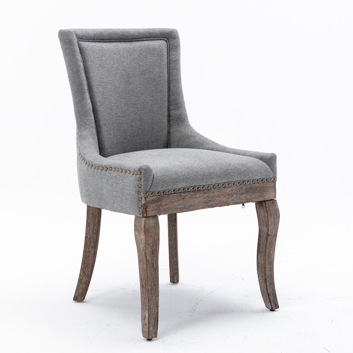 Tully Upholstered Square Back Dining Chair Set of 2 - Divine Heart L.A.