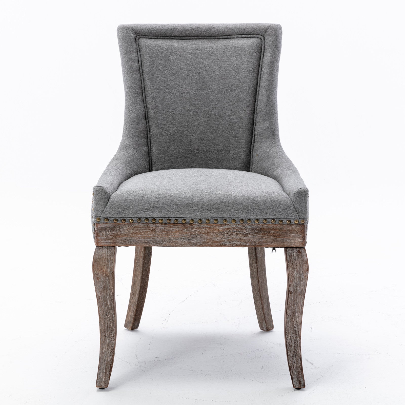 Tully Upholstered Square Back Dining Chair Set of 2 - Divine Heart L.A.