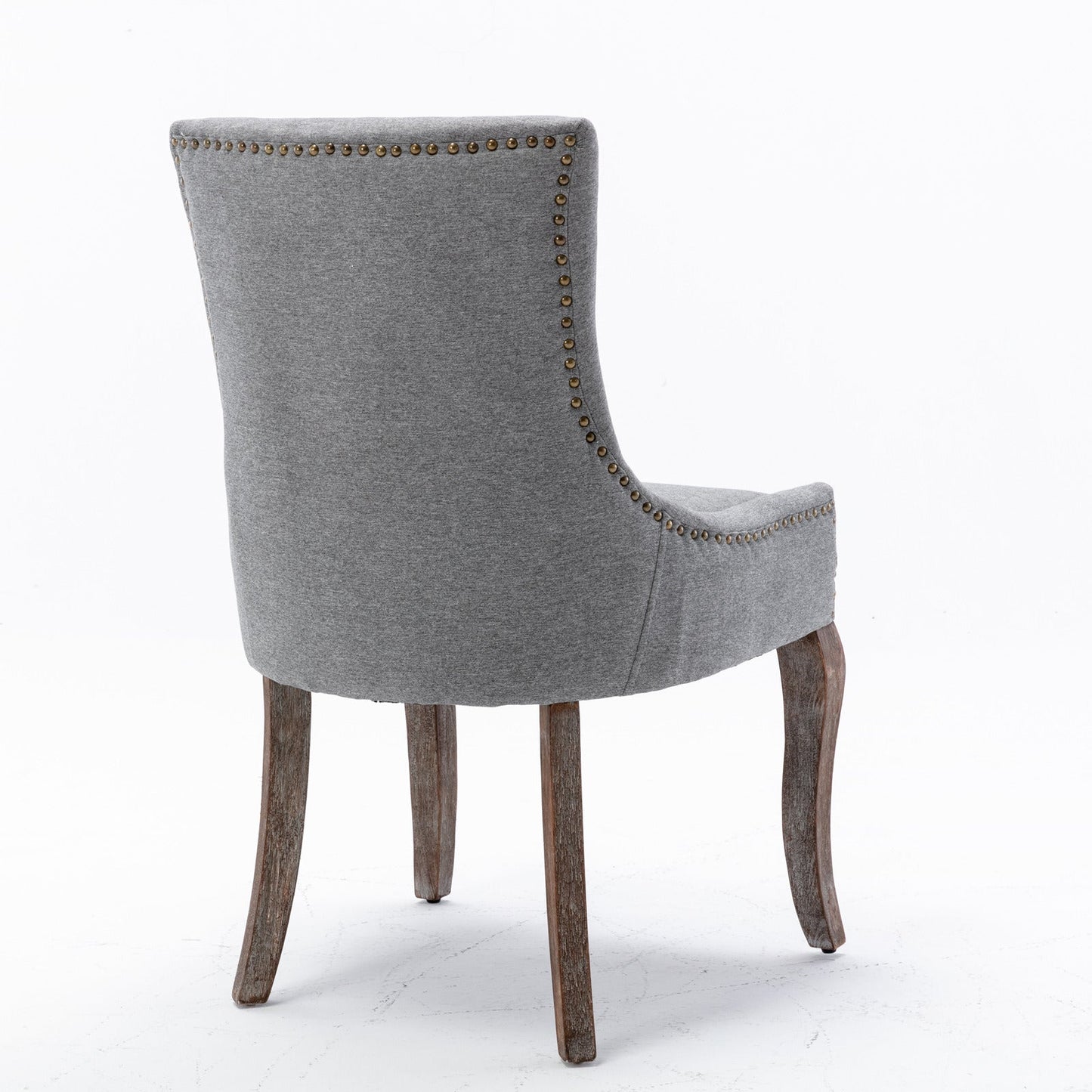 Tully Upholstered Square Back Dining Chair Set of 2 - Divine Heart L.A.