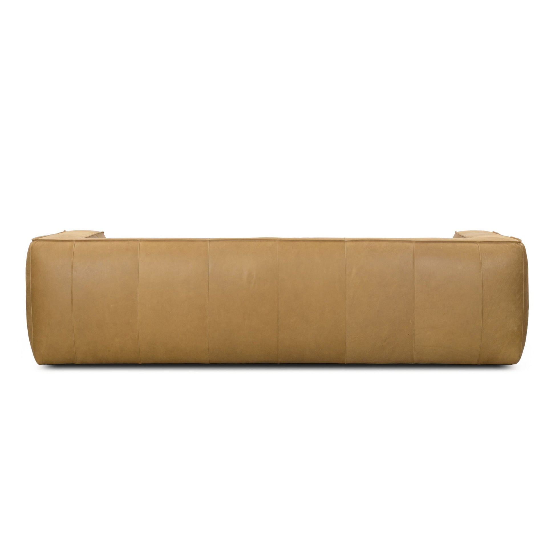 Vanessa Full Aniline Leather Stationary Sofa - Divine Heart L.A.