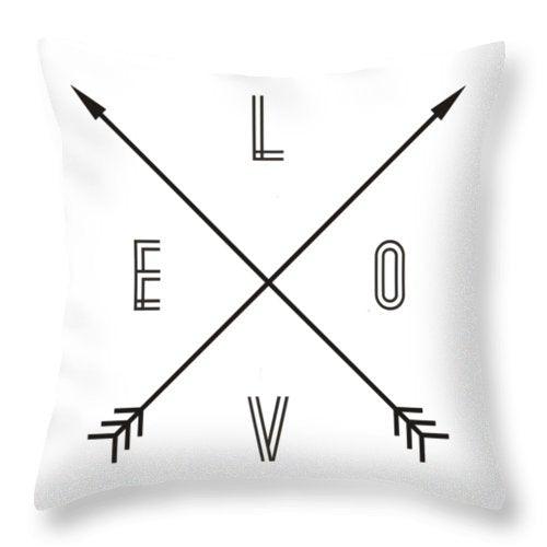 Wild Love Black and White Pillow Cover Collection - Divine Heart L.A.