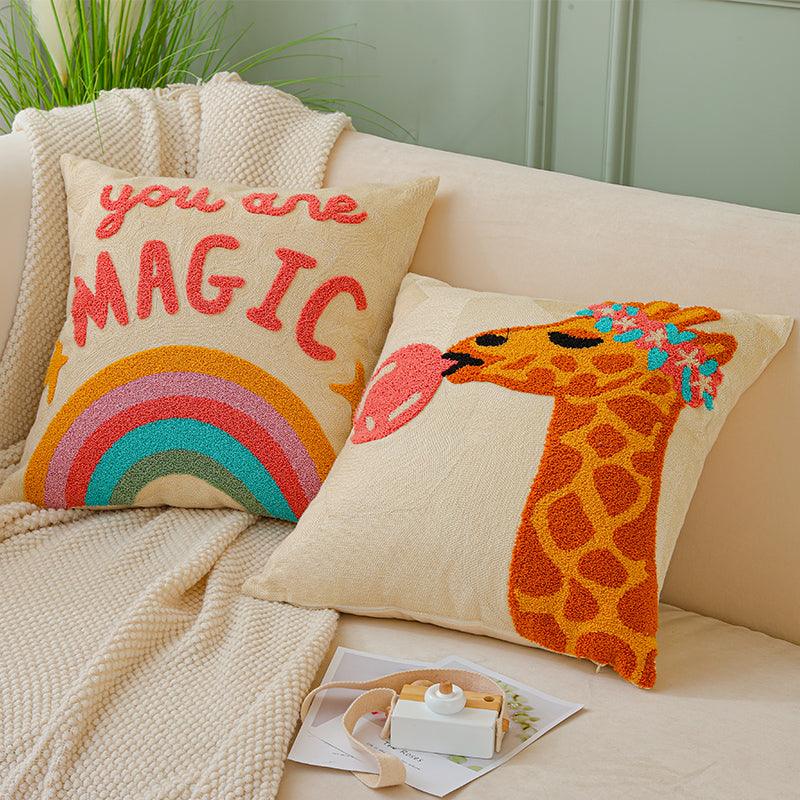 You are Magic Rainbow Throw Pillow - Divine Heart L.A.